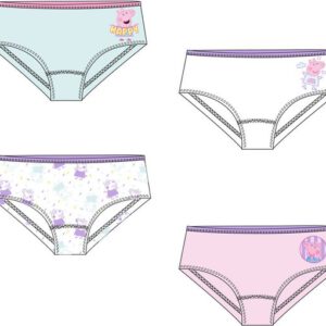 Peppa Pig onderbroekjes - set van 4 stuks