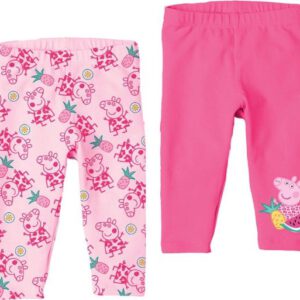 Peppa Pig 3/4 leggings - set van 2