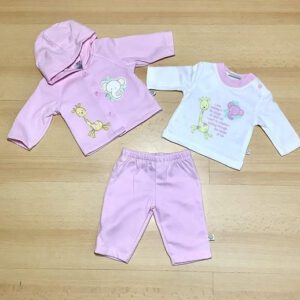 Scruffy Bear baby set 3-delig - Maat 50