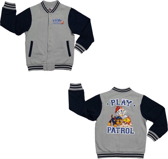 Paw Patrol College Vest - Play Patrol - Maat 98/104