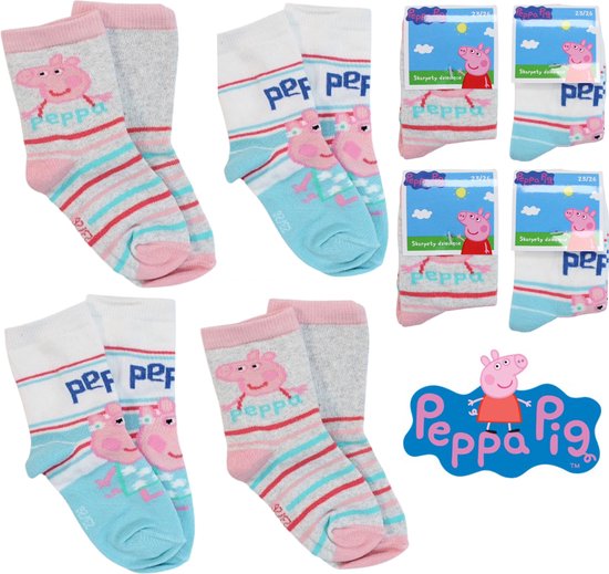Peppa Pig Sokken - 4 paar