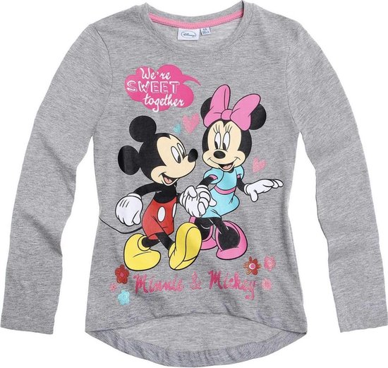 Disney Minnie Mouse longsleeve - grijs