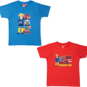 Brandweerman Sam Shirt - Set van 2 stuks