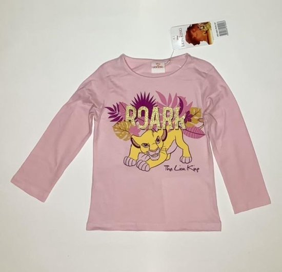 Disney Lion King longsleeve - roze
