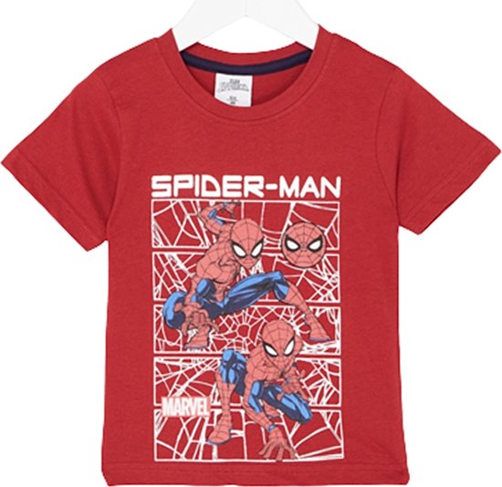 Marvel Spiderman Shirt - Korte Mouw