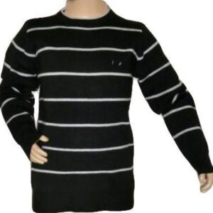 Merkloos / Sans marque New Fashion Jongens Trui Zwart