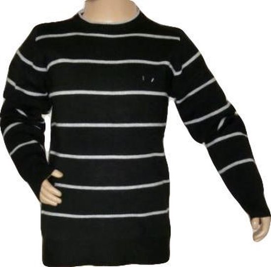 Merkloos / Sans marque New Fashion Jongens Trui Zwart