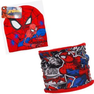 Marvel Spiderman Set - Muts + Nekwarmer