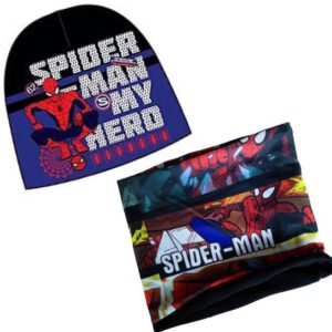 Marvel Spiderman Set - Muts + Nekwarmer