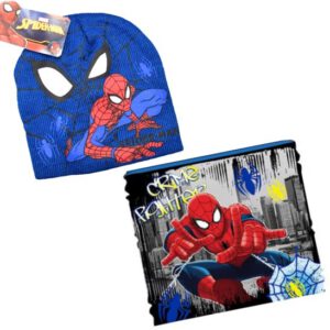 Marvel Spiderman Set - Muts + Nekwarmer