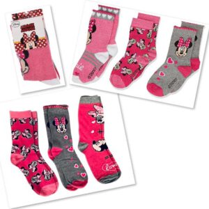 Disney Minnie Mouse sokken - 6 paar