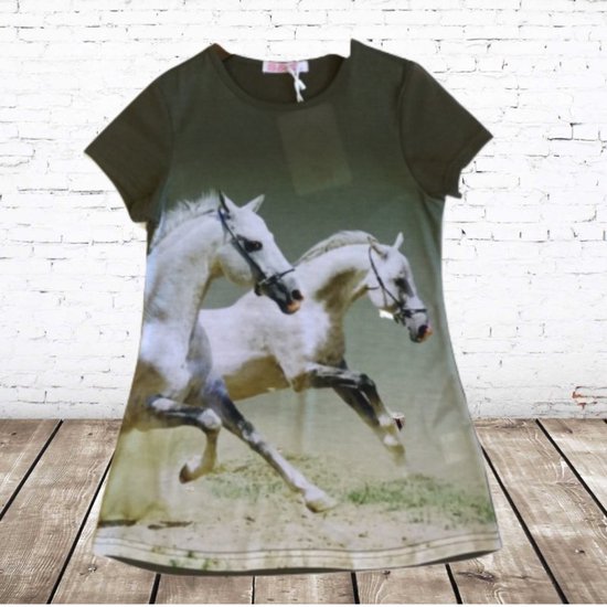 T-shirt met paard J13