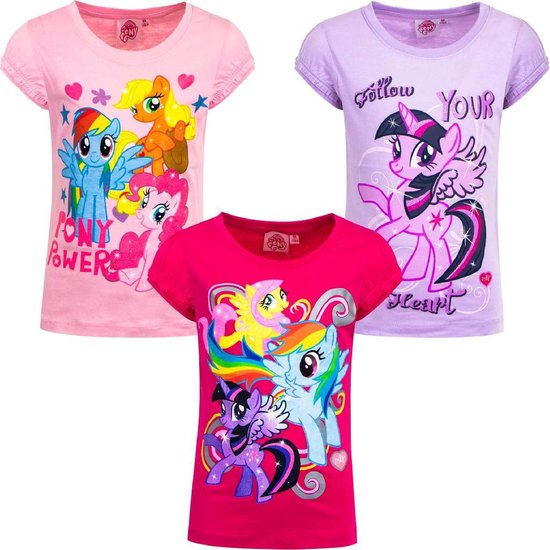 My Little Pony T-shirt - set van 3