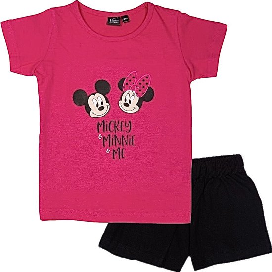 Disney Minnie Mouse Pyjama / Shortama - Mickey&Minnie&Me
