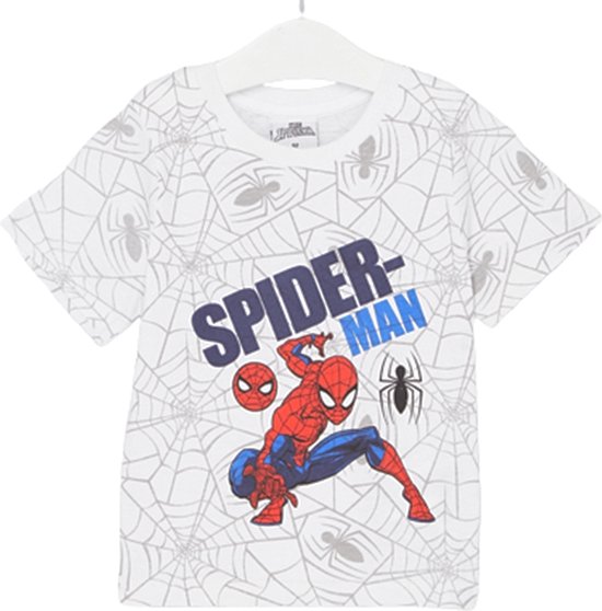 Marvel Spiderman Shirt - Korte Mouw