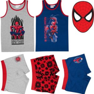 Marvel Spiderman Ondergoed Set - 5 Delig - Maat 134/140