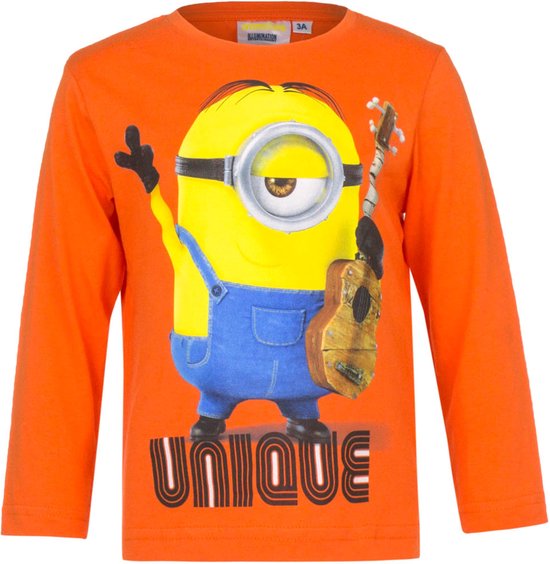 Minion shirt met lange mouw - Unique