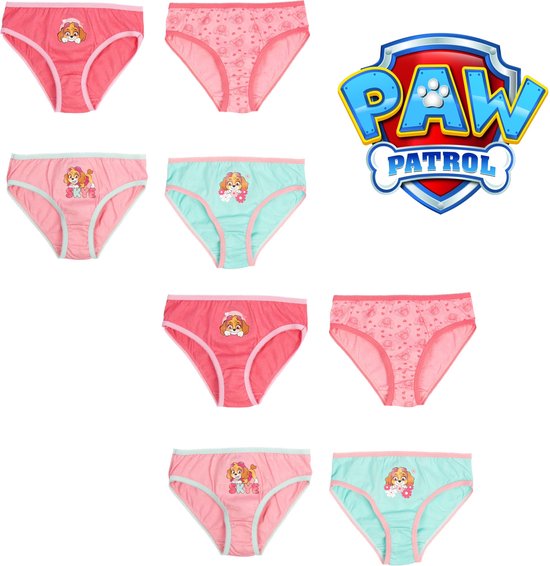 Paw Patrol Onderbroek Meisje - Set van 8