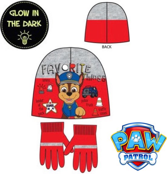 Paw Patrol Set - Muts + Handschoenen