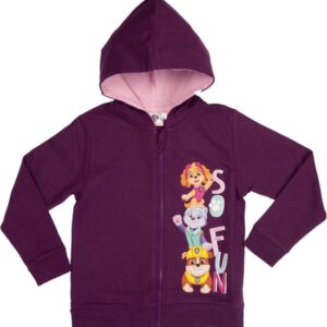Paw Patrol Vest - Aubergine - Maat 98/104