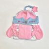 Baby winterset muts+sjaal+wantjes maat 44-48 cm (0-1 jaar)