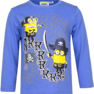 Minion shirt met lange mouw - piraten