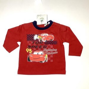 Disney Cars babyshirt rood