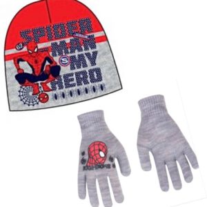 Marvel Spiderman Set - Muts + Handschoenen