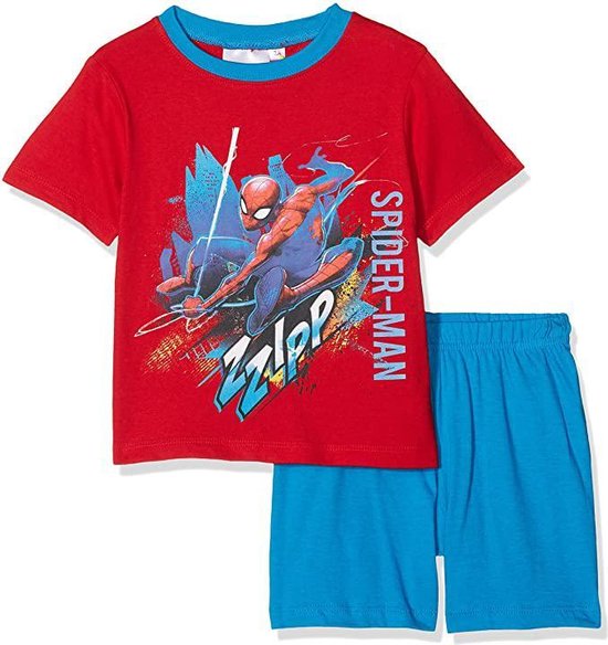 Marvel Spiderman shortama - Maat 98