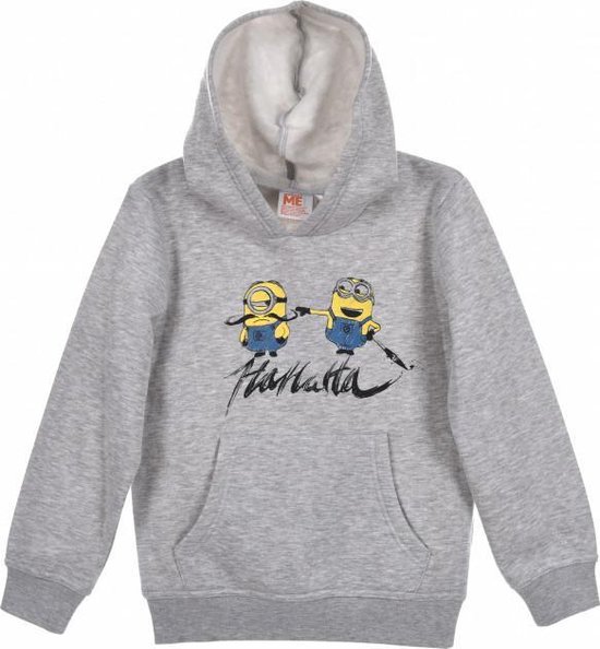 Minion sweater / hoodie - grijs