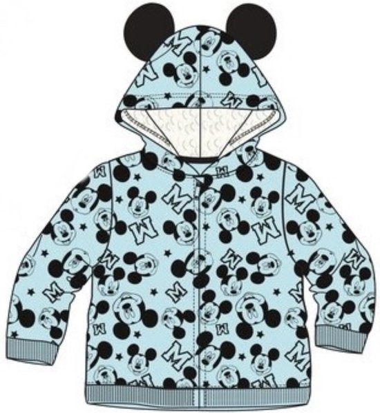 Disney Mickey Mouse Baby Vest - Lichtblauw