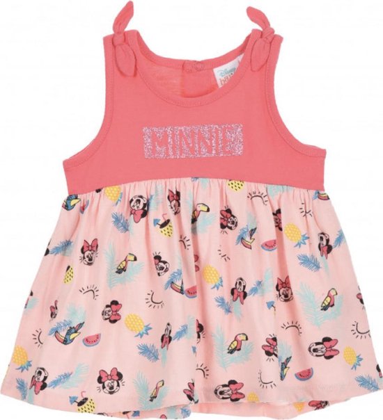 Disney Minnie Mouse baby zomer jurk - roze