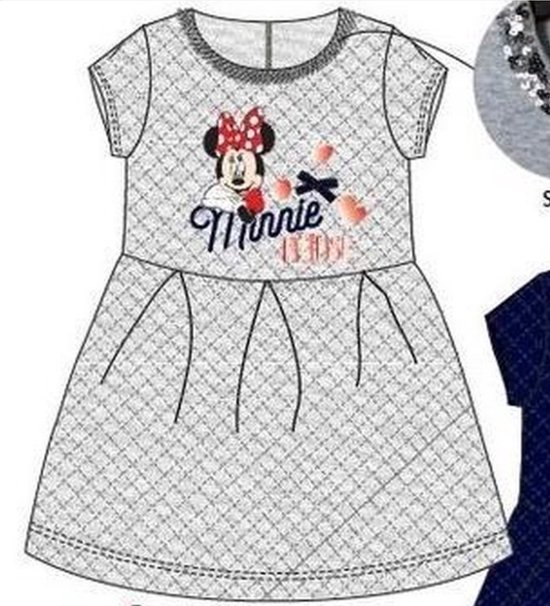 Disney Minnie Mouse Jurk - Sweaterstof jurk