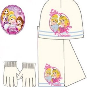 Disney Princess 3-Delige Set - Muts + Sjaal + Handschoenen