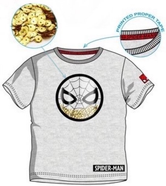 Marvel Spiderman Shirt - Grijs