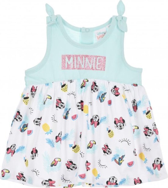 Disney Minnie Mouse baby zomer jurk - mintgroen