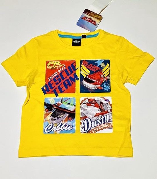 Disney Planes T-shirt - geel