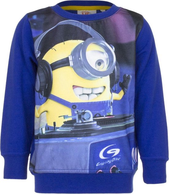 Minion Sweater DJ - Blauw
