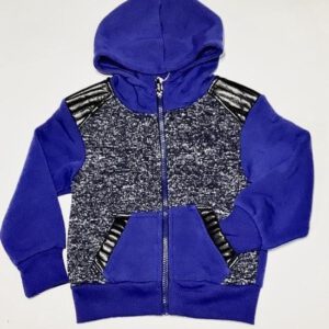 S&C vest - met imitatieleren accenten