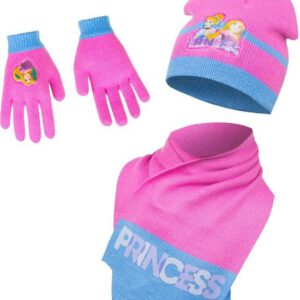 Disney Princess winterset - muts + sjaal+handschoenen