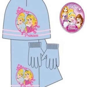 Disney Princess 3-Delige Set - Muts + Sjaal + Handschoenen