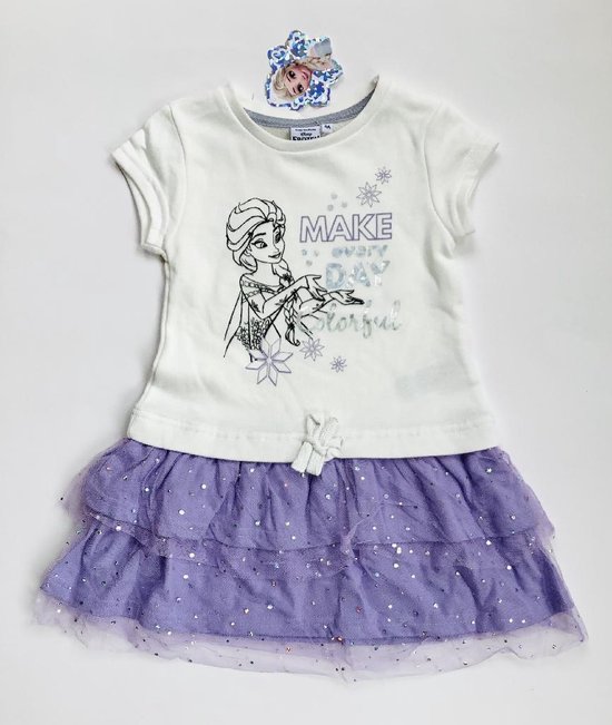 Disney Frozen jurk - dunne sweaterstof