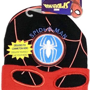 Marvel Spiderman Muts - zwart/rood