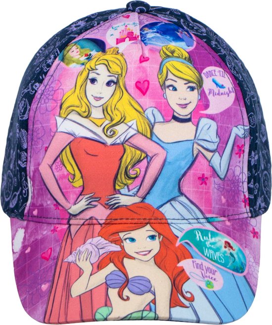 Disney Princess Pet / Cap - Navy/Lila