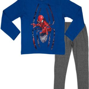 Marvel Spiderman Pyjama - Blauw / Grijs
