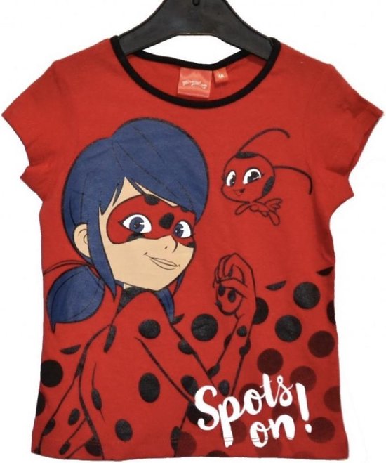 Miraculous Ladybug t-shirt - rood