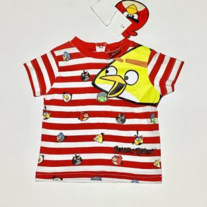 Angry Birds babyshirt - rood