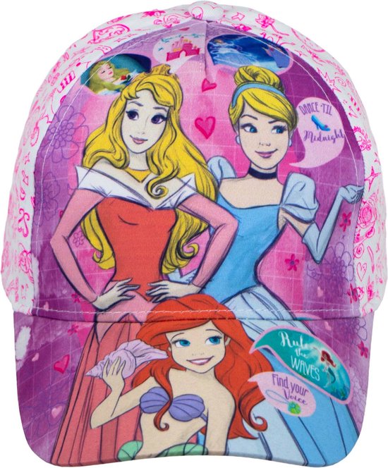 Disney Princess Pet / Cap - Wit/Roze