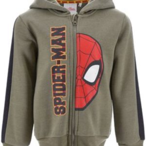 Marvel Spiderman Vest - Legergroen - Maat 98
