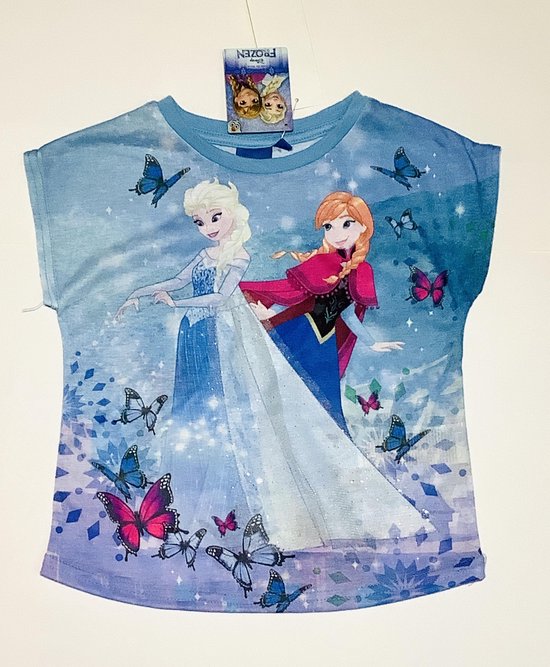 Frozen t-shirt - vlinders